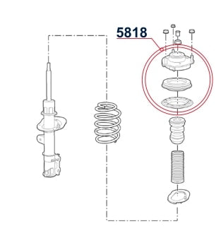 Diagrama de instalación - 5818