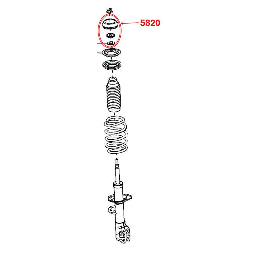 Diagrama de instalación - 5820