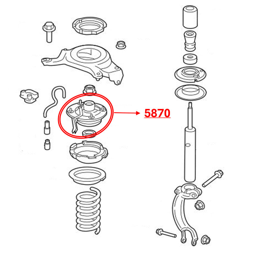 Diagrama de instalación - 5870