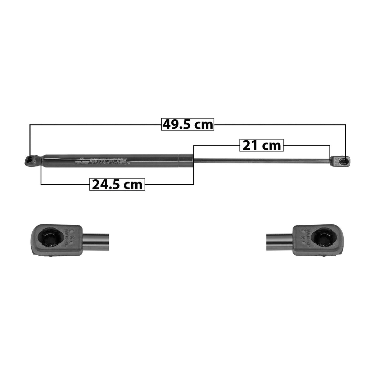 Amortiguador 5ta Puerta Dodge Journey 2009-2016 – vista 1