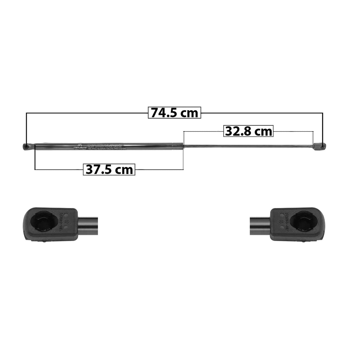 Amortiguador de Cofre Audi A3 / Audi S3 2012-2020 – vista 1