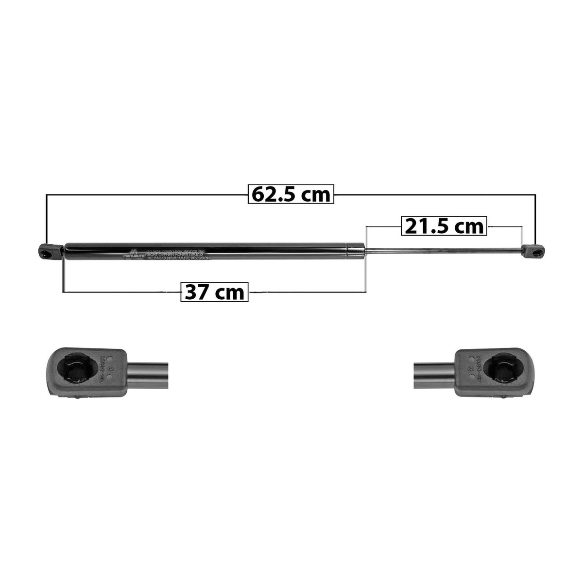 Amortiguador 5ta Puerta Honda CR-V 2007-2011 – vista 1