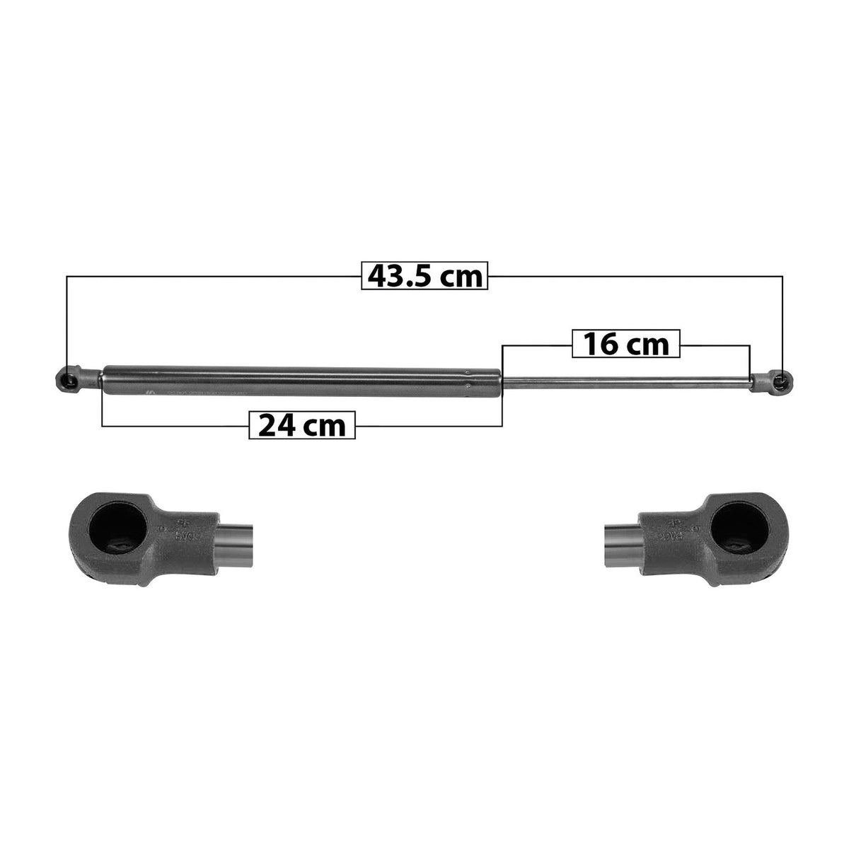 Amortiguador 5ta Puerta Fiat Punto / Fiat Grande Punto 2005-2012 – vista 1