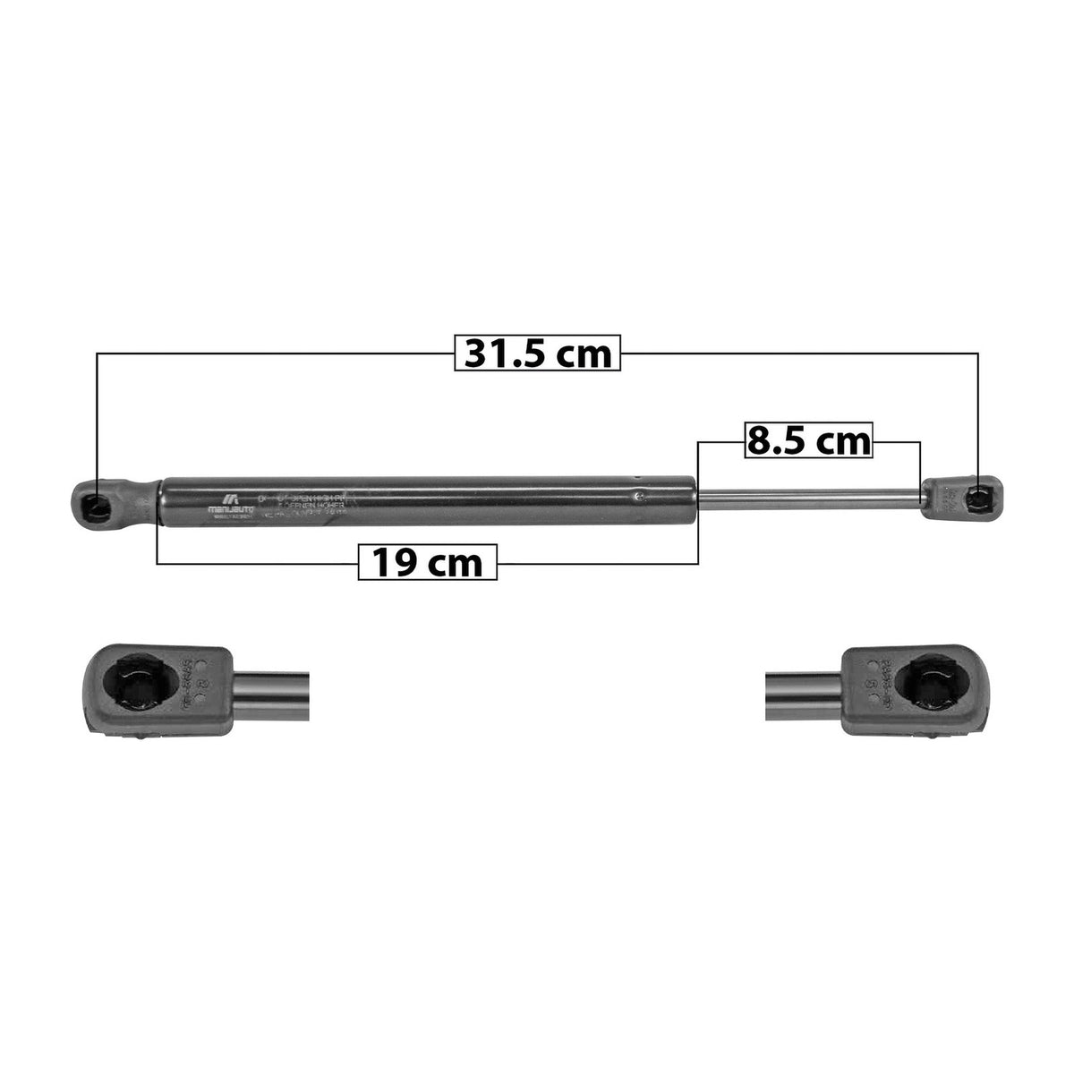 Amort. Cofre Land Rover Range Rover Evoque 2012-2020 – vista 1