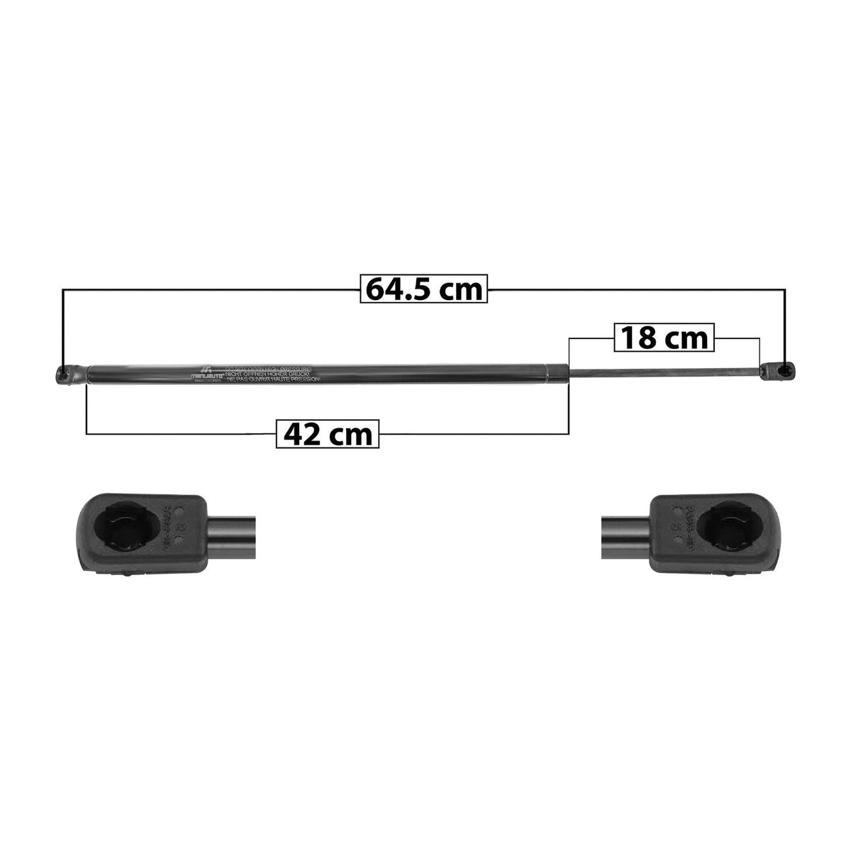 Amortiguador de Cofre Der. Chevrolet Suburban 2007-2014 – vista 1