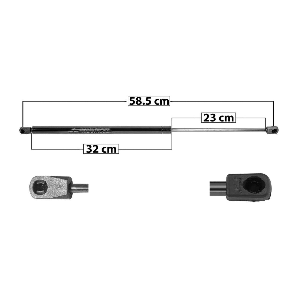 Amortiguador 5ta Puerta Chevrolet HHR 2006-2011 – vista 1