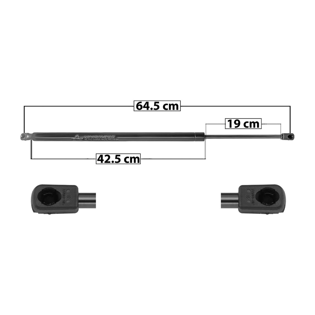 Amortiguador 5ta Puerta Honda Pilot 2003-2008 – vista 1