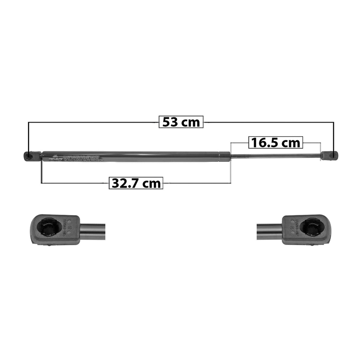 Amortiguador 5ta Puerta Dodge Nitro 2007-2012 – vista 1