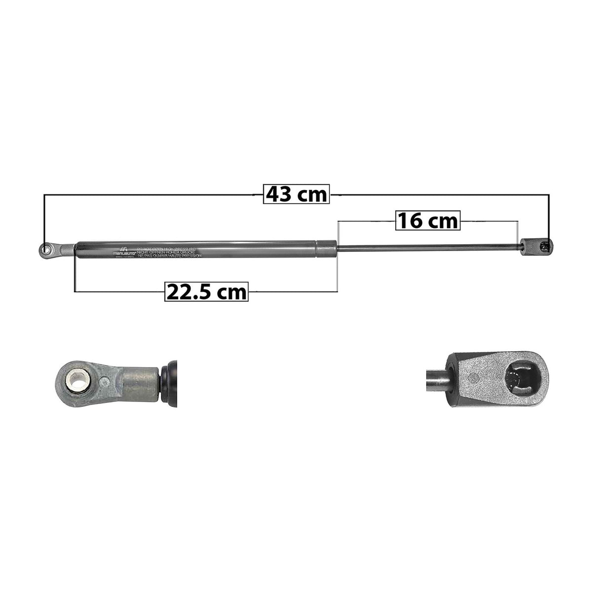 Amortiguador de Medallón Tras. Ford Explorer 1991-2001 – vista 1