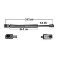 Amortiguador de Cofre Del. Ford Explorer 1995-2001 – vista 1