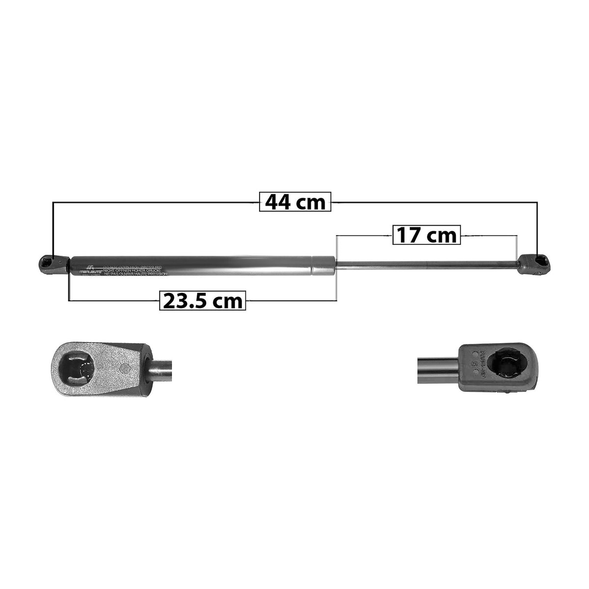 Amortiguador de Cofre Ford F-350 1997-2003 – vista 1