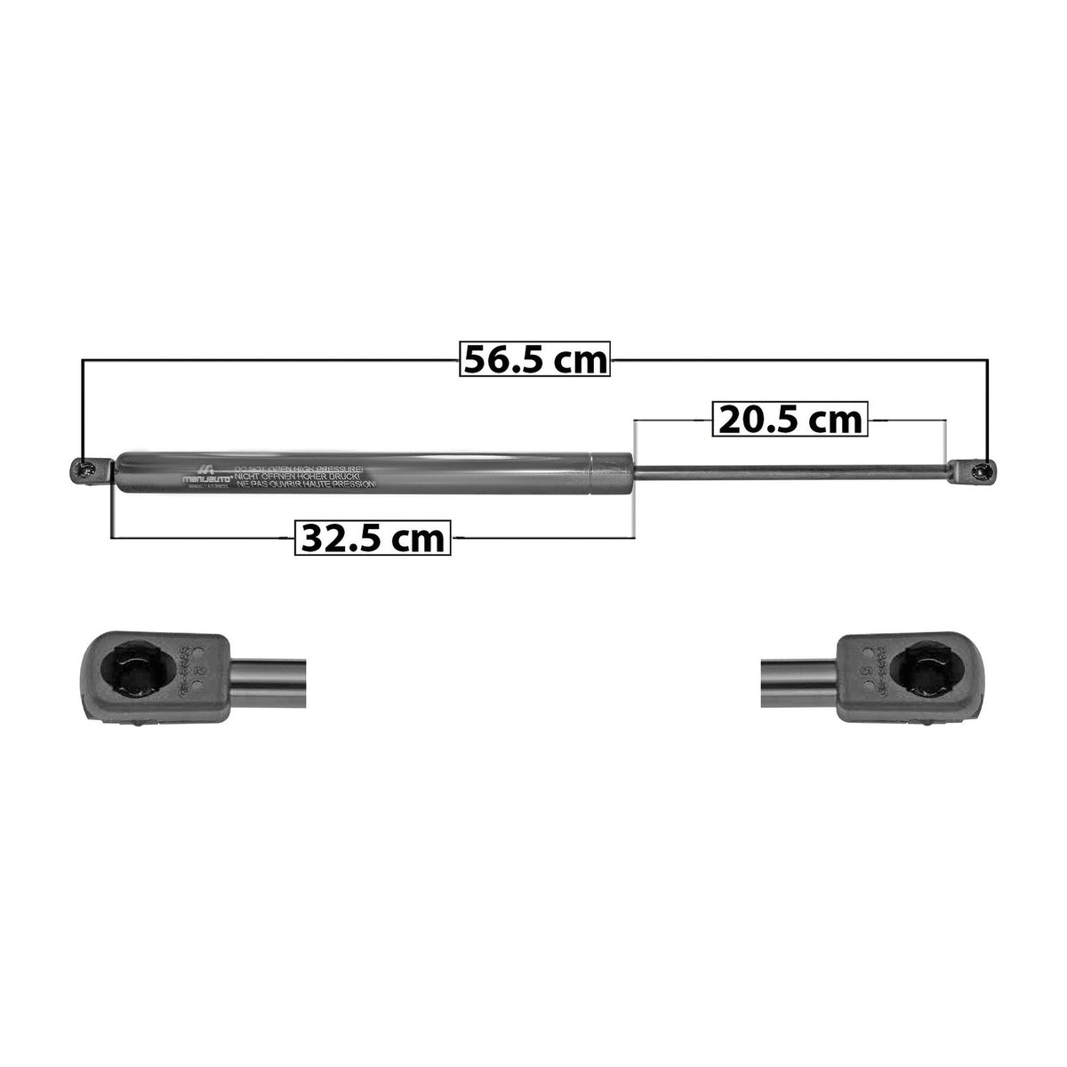 Amortiguador 5ta Puerta Tras. Ford Explorer 1991-2001 – vista 1