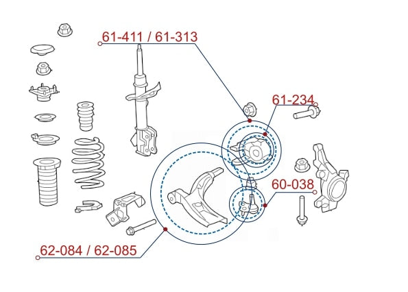 Diagrama de instalación - 61-313