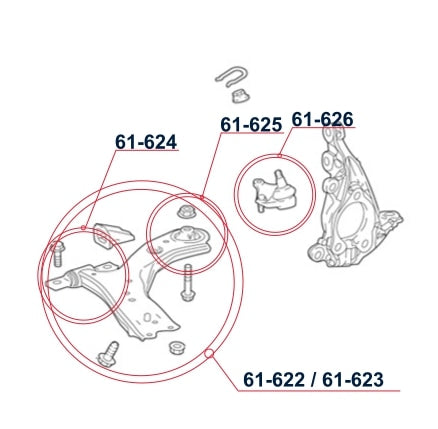 Diagrama de instalación - 61-623