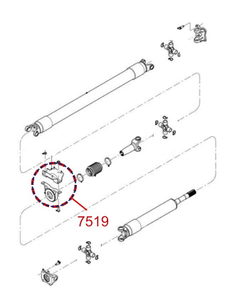 Diagrama de instalación - 7519
