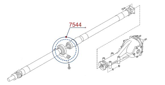 Diagrama de instalación - 7544