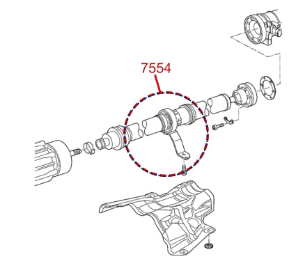Diagrama de instalación - 7554