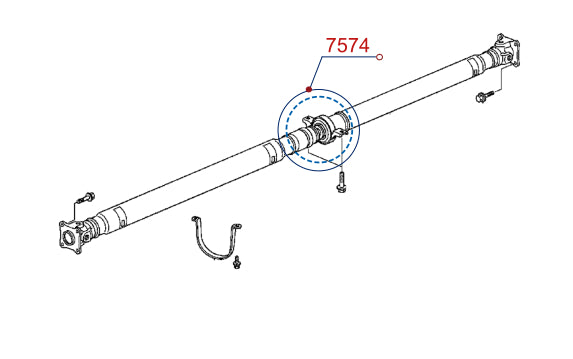 Diagrama de instalación - 7574