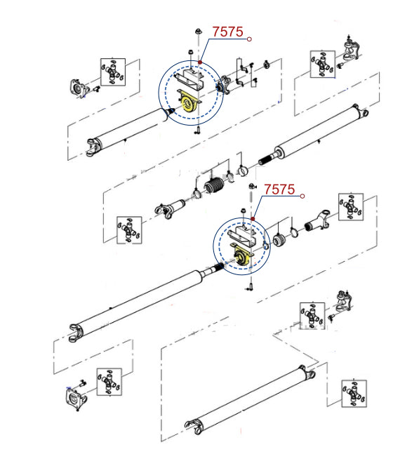 Diagrama de instalación - 7575
