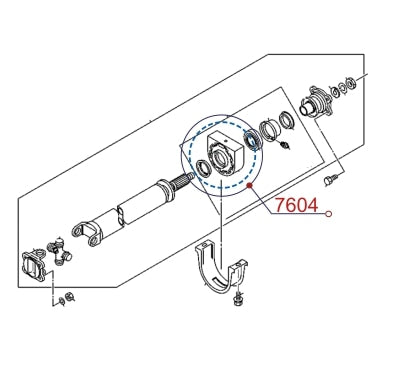 Diagrama de instalación - 7604