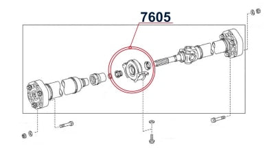 Diagrama de instalación - 7605