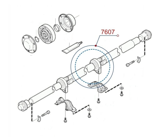 Diagrama de instalación - 7607