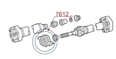 Diagrama de instalación - 7612