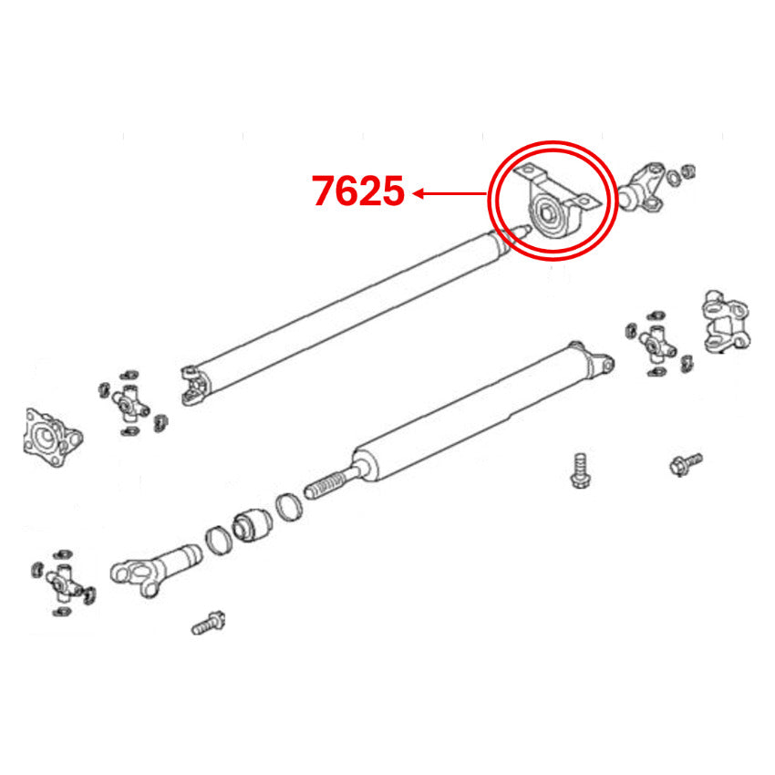 Diagrama de instalación - 7625