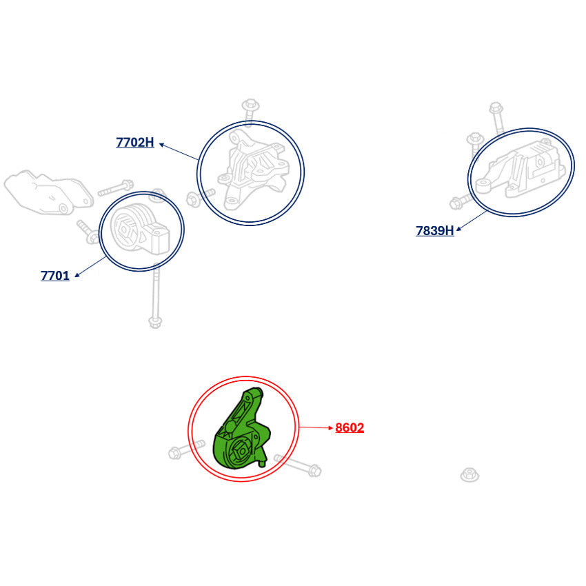 Diagrama de instalación - 7701