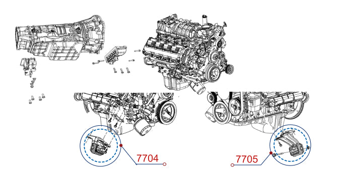 Diagrama de instalación - 7705
