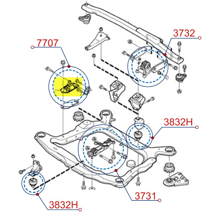 Diagrama de instalación - 7707
