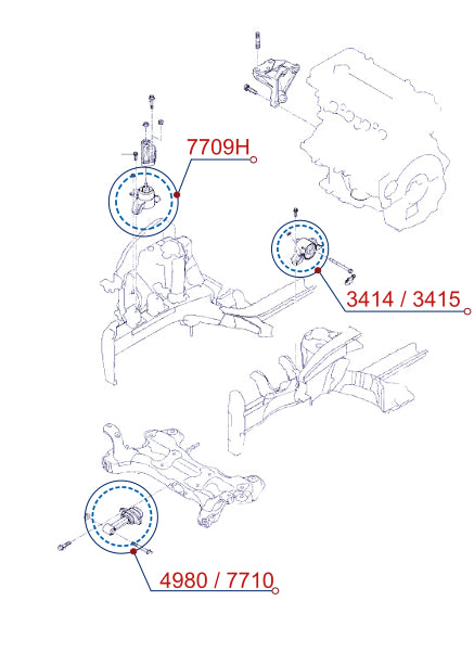 Diagrama de instalación - 7709H