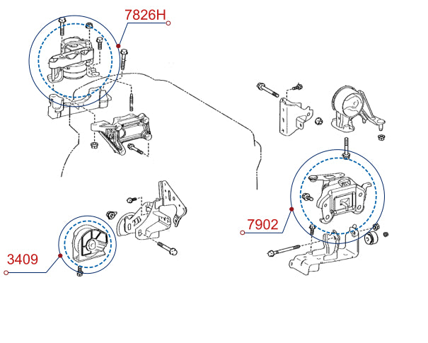Diagrama de instalación - 7826H