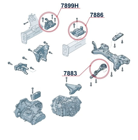 Diagrama de instalación - 7899H