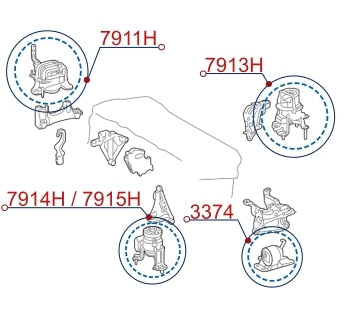 Diagrama de instalación - 7915H