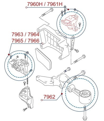 Diagrama de instalación - 7960H