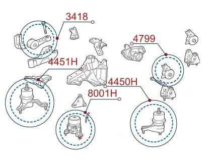 Diagrama de instalación - 8001H