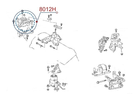 Diagrama de instalación - 8012H