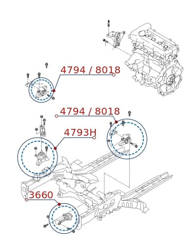Diagrama de instalación - 8018