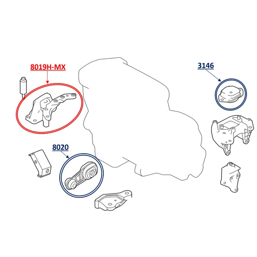 8020 diagrama