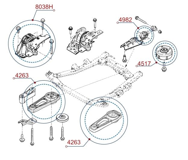 Diagrama de instalación - 8038H
