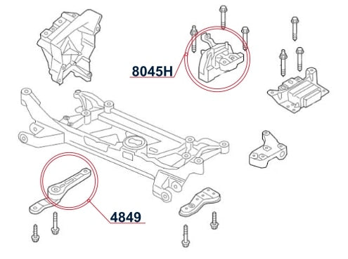 Diagrama de instalación - 8045H