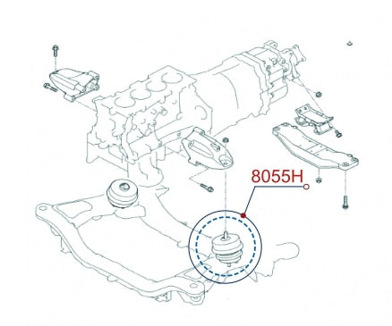 Diagrama de instalación - 8055H