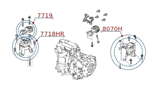 Diagrama de instalación - 8070H