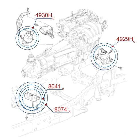 Diagrama de instalación - 8074