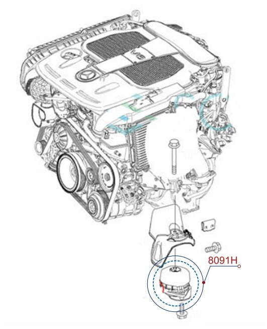 Diagrama de instalación - 8091H
