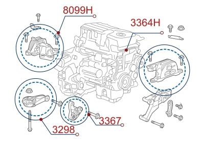 Diagrama de instalación - 8099H