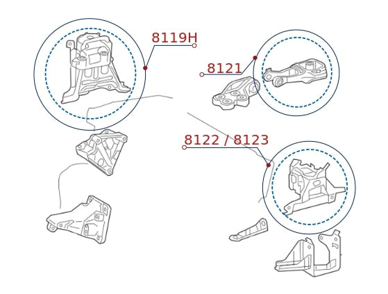 Diagrama de instalación - 8121