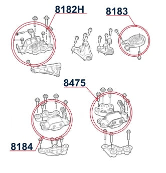 Diagrama de instalación - 8184