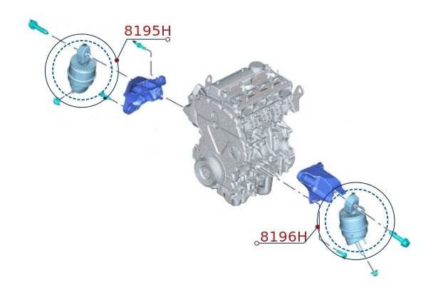 Diagrama de instalación - 8195H